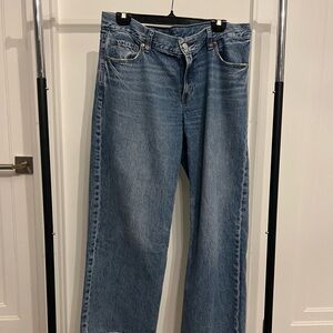 GAP Blue Flare & Wide Leg Jeans